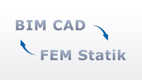 BIM-Austausch zwischen CAD und FEM-Statikprogrammen – Durch den Kopf in den Bauch