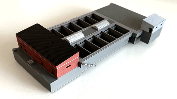 STRAKON-BIM-Modell 3D-Druck