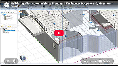 Halbfertigteile - automatisierte Planung und Fertigung