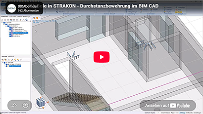 Sch&ouml;ck Bole in STRAKON – Durchstanzbewehrung im BIM-CAD