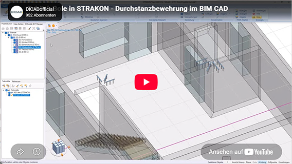 Sch&ouml;ck Bole in STRAKON – Durchstanzbewehrung im BIM-CAD