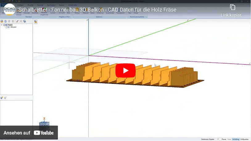 Video Schalbretter Formenbau 3D-Balkon ansehen