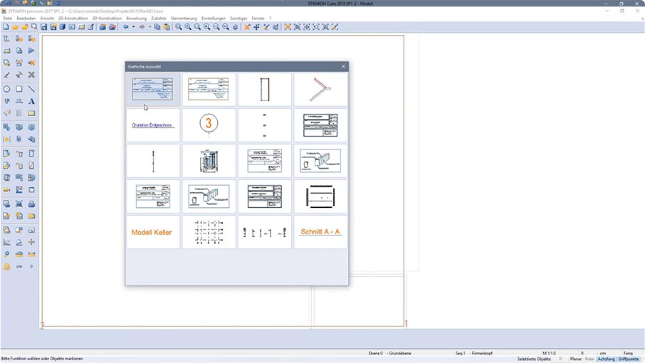 1. Schritte Neuer Plan - Oberfl&auml;che - Planverwaltung