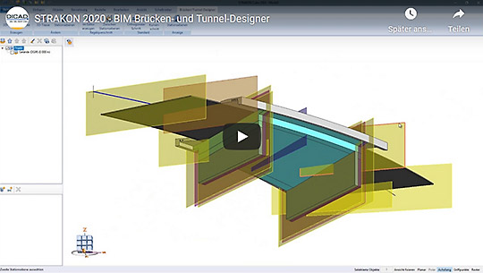 Video STRAKON 2020 - BIM-Brücken- und Tunnel-Designer