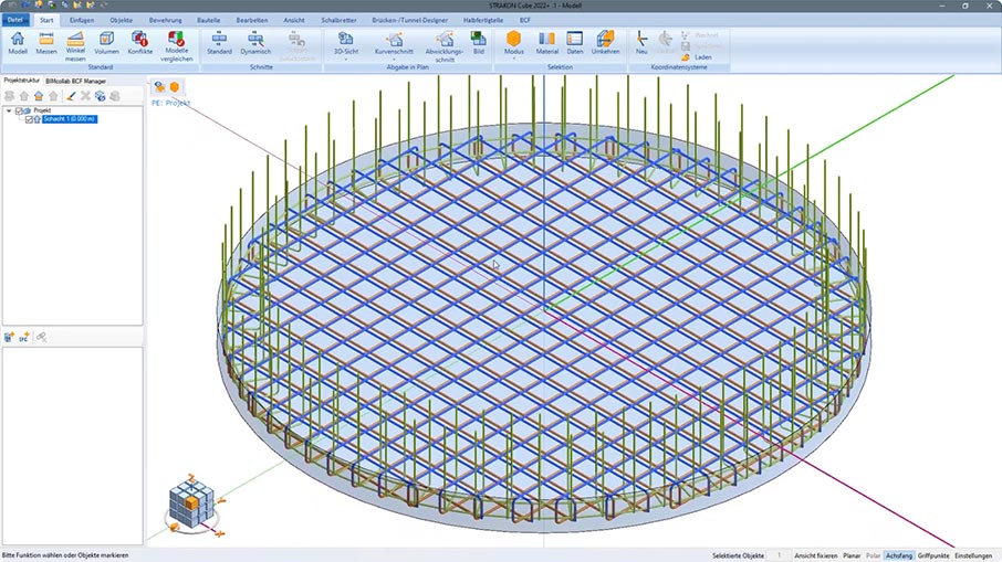 Bewehrung direkt im Modell planen: Cube-Bewehrung &ndash; DIE 3D-Bewehrungsplanung der Zukunft