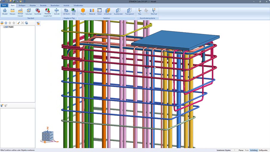 Model-Check und 3D-Kollisionskontrolle