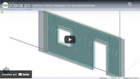 Video Schöck Isolink Integration bei Sandwichwänden