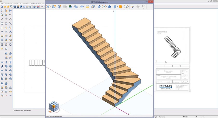 Treppenlauf Werkplan