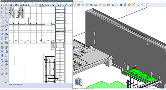 Sämtliche Informationen und Änderungen wurden zentral in ein 3D-Modell eingepflegt und dokumentiert. (Copyright: pbr Planungsbüro Rohling AG)