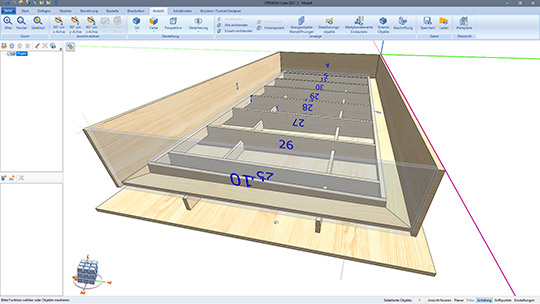 Automatisierte 3D-Schalungsplanung einer Balkonschalung in STRAKON