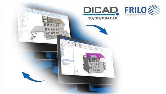 Kooperation DICAD Systeme GmbH & FRILO Software GmbH