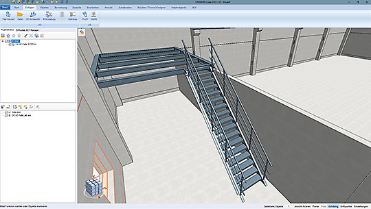 STRAKON 3D-Stahlbau Integration