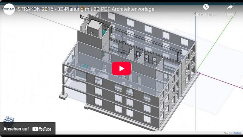 Video 3D-Planung mit 2D-PDF-Vorlage ansehen