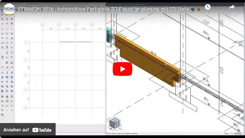 Video Konstruktive Fertigteile 3D-Fassadenplanung ansehen